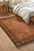 Minerva Floral Digital Printed Chenille Rug