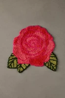 Rose Shaped Tufted Shag Rug