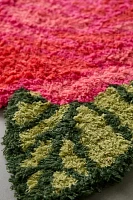 Rose Shaped Tufted Shag Rug