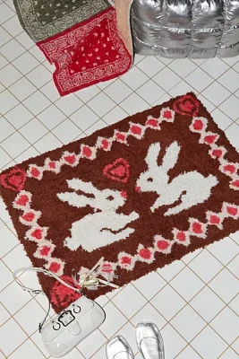 Clara Bunny Icon Shag Rug