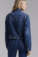 Tommy Jeans Studded Star Denim Trucker Jacket