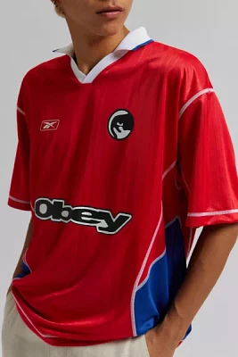 Reebok X OBEY Logo Soccer Jersey Tee