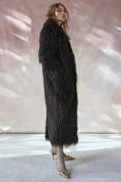 Kimchi Blue Connor Faux Fur Longline Coat