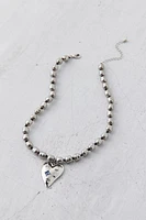 Statement Heart Pendant Necklace