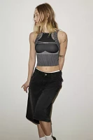 Out From Under Run Up Seamless Cropped Tank Top