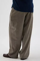 Monitaly Triple Tuck Wide Leg Trouser Pant