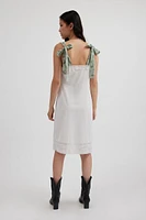 Urban Renewal Remade Floral Tie Strap Slip Dress