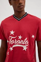 Toronto V-Neck Ringer Tee