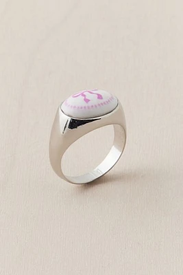 Zoey Ceramic Bow Ring