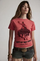 Not My First Rodeo Graphic Baby Tee