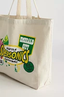 Mitchell & Ness NBA Patch Tote Bag