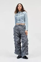 The Ragged Priest Ruched Toggle Baggy Pant