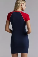 Tommy Jeans Badge Colorblock Mini Dress