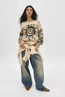 BDG Sully Swirl Pullover Sweater