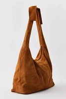 Kimchi Blue Bow Suede Hobo Bag