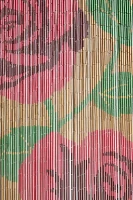 Rose Bamboo Beaded Curtain