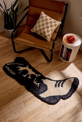 Cowboy Boot Tufted Rug