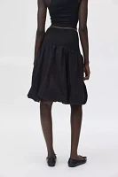 Urban Renewal Remnants Bubble Hem Convertible Midi Skirt