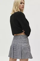 Urban Renewal Vintage Plaid Pleated Mini Skirt