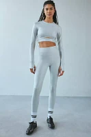 Beach Riot Piper Silver Shine Legging