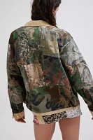 Urban Renewal Remade Patchwork Camo Jacket