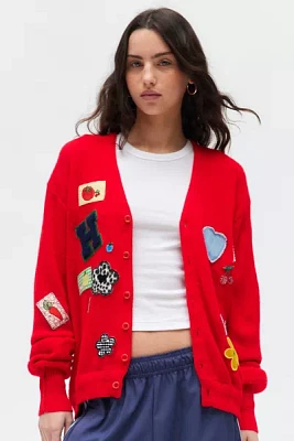 Urban Renewal Remade Golf Patch Cardigan