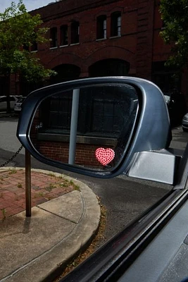 Heart Gem Car Decal Set