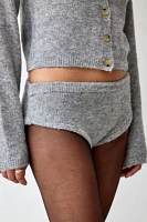 UO Grey Knit Micro Short