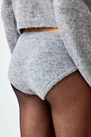 UO Grey Knit Micro Short