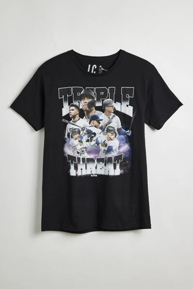 New York Yankees Triple Threat Graphic Tee