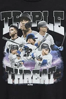 New York Yankees Triple Threat Graphic Tee