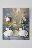 BFF Swan Magnetic Keychain Set