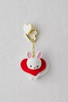 Heart Bunny Keychain