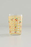 Checkered Juice Glass