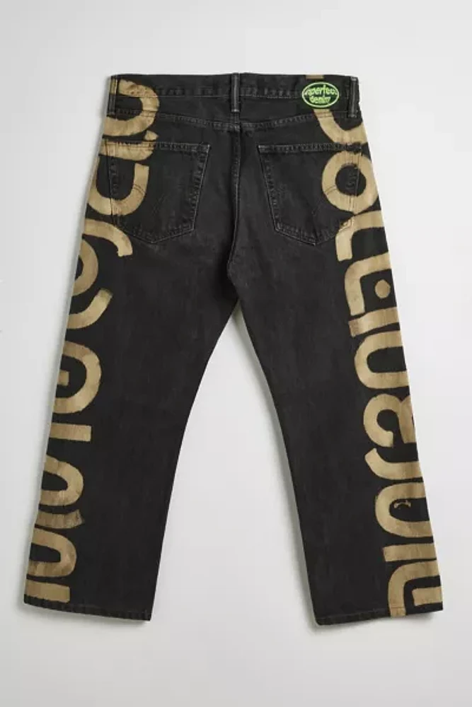 Inperfect Denim X Urban Renewal Bleach Dye Side Pattern Jean