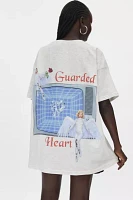 Boys Lie Angel Guarded Heart Graphic Boyfriend Tee