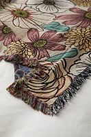 Calhoun & Co. Pastel Garden Tapestry Throw Blanket