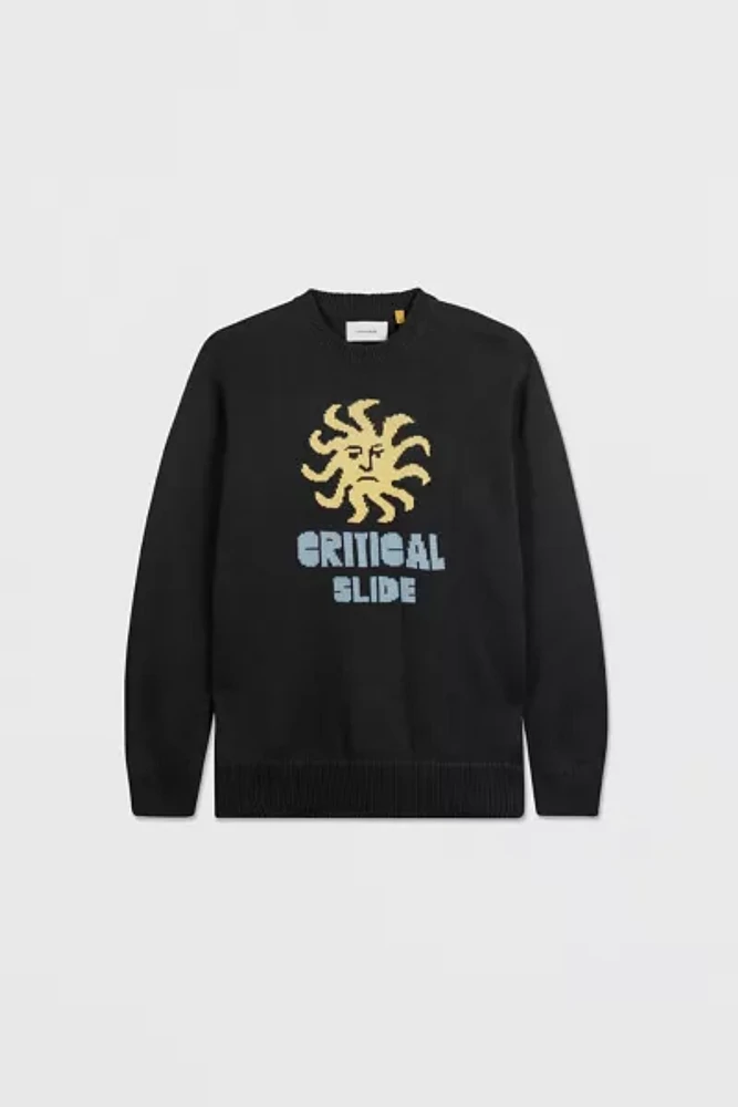 The Critical Slide Society Morning Knit Crew Neck Sweater