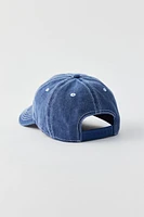 True Religion Logo Denim Baseball Hat