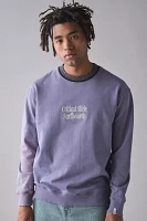 The Critical Slide Society Offset Rib Crew Neck Sweatshirt