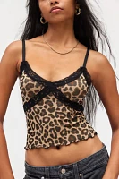 Out From Under Lacey Cheetah Seamless Cami