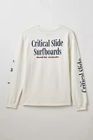 The Critical Slide Society Offset Graphic Long Sleeve Tee