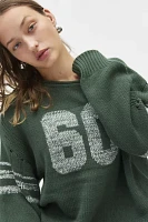 BDG Warner Varsity Pullover Sweater