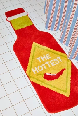 Hot Sauce Bath Mat