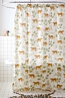 Prowling Leopard Shower Curtain