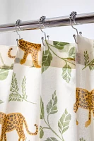 Prowling Leopard Shower Curtain