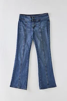 Vintage Y2K GUESS Seamed Flared Jean