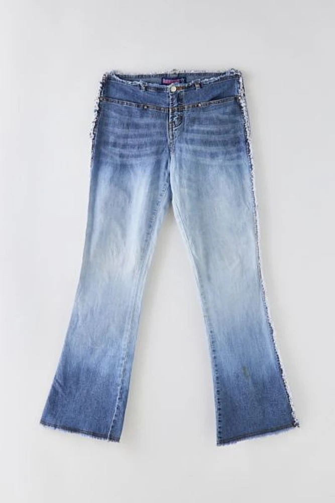 Vintage Y2K Bubblegum Faded Flared Jean