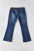 Vintage Patch Pocket Flared Jean