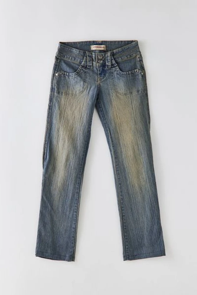 Vintage Y2K Dirty Wash Jean